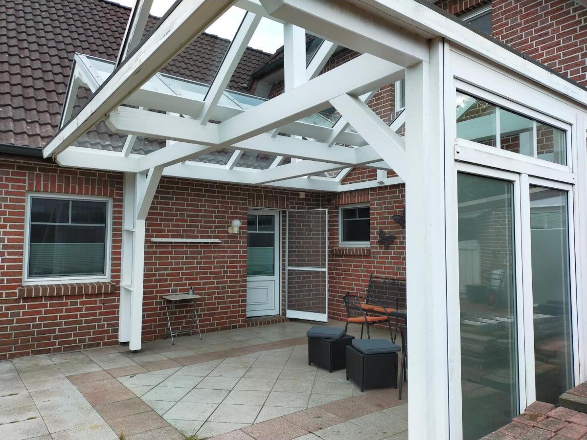 Exklusive Fewo Papenburg Mit Terrasse & Beheiztem Wintergarten Papenbourg Extérieur photo