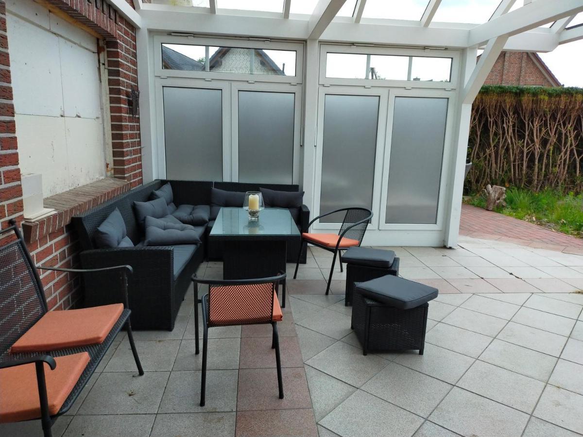 Exklusive Fewo Papenburg Mit Terrasse & Beheiztem Wintergarten Papenbourg Extérieur photo